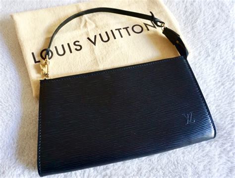 louis vuitton epi leather pochette.